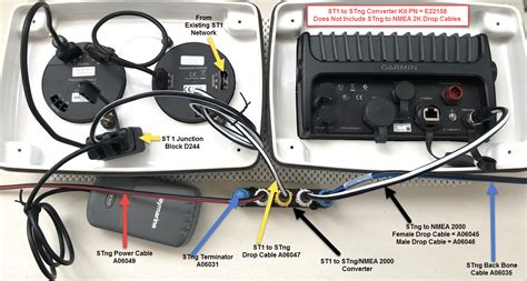 seatalk junction box|seatalk 1 wiring diagram.